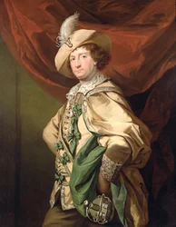 Henry Woodward en Petruchio, c.1773-74