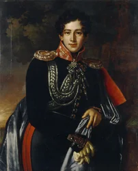 Portrait du comte Nikolay Alexandrovich Samoylov 1800-1842, vers 1825