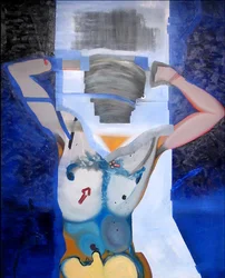 Homme libre, 2006 (huile et acrylique sur toile)