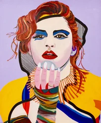La Nef des fous : Astrid, 2020 (huile sur toile)