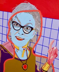 La Nef des fous : Genevieve, 2020 (oil on canvas)