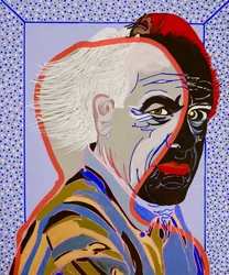 La Nef des fous : Marcel, 2020 (oil on canvas)