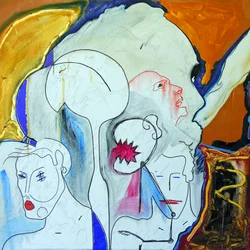 Michael Ackerman, 2001 (huile sur toile)