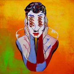 Mythe 11, 2021 (huile et acrylique sur toile)