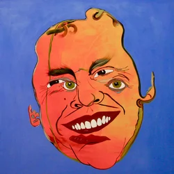Mythe 9, 2021 (huile et acrylique sur toile)