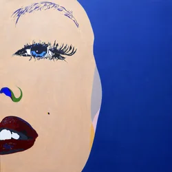 Surportrait : Phèdre, acte 1, 2020 (oil on canvas)