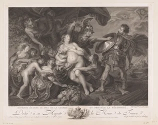 Minerve écarte le dieu de la guerre et protège la fécondité