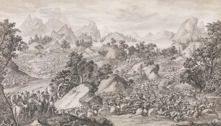 La bataille de Qos-qulaq, 1774