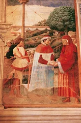 Augustin arrivant à Ostie dirigé vers Rome