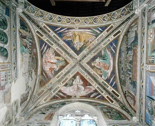 Épisodes de la vie de Saint Augustin, du plafond du chœur, 1463-65