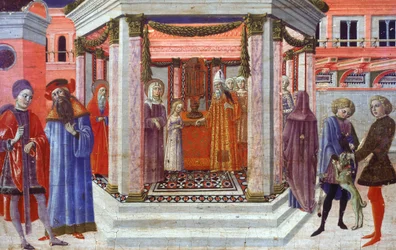 Présentation de Marie au Temple (détail)