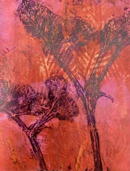 Vibrants arbres abstraits