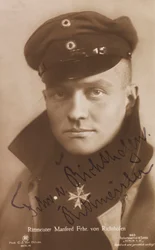 Portrait de Manfred von Richthofen 1892-1918