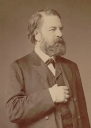 Portrait du violoniste et compositeur Joseph Joachim 1831-1907