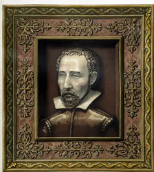 Portrait de Bernard Palissy, exécuté en faïence par lui-même - dans « L