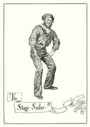 Le marin de scène (gravure)