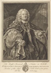 Évêque Hoadly, 1743