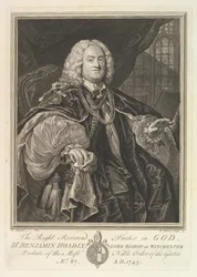 Le Révérend Père en Dieu, Dr. Benjamin Hoadly, évêque de Winchester, prélat..., 1743