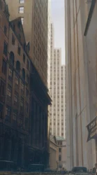 Vue de Wall Street