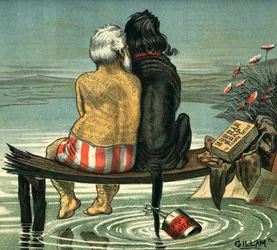 Moi et Jack publié dans le magazine Puck, 1884