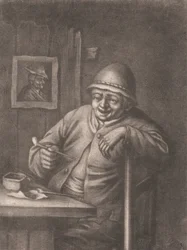 Homme fumant