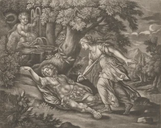Scène mythologique
