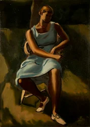 Femme assise