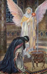 Scène de Rabbi Ben Ezra par Robert Browning