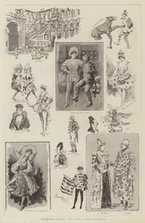 Les pantomimes de Noël, Le Chat Botté, au théâtre de Drury-Lane