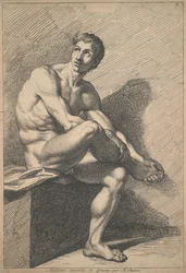 Académie dessinée et gravée par B. Picart