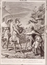 Phinée est Délivré des Harpies par Calais et Zétès, 1731