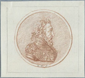 Portrait du roi Henri II de France, seconde moitié du XVIIe siècle