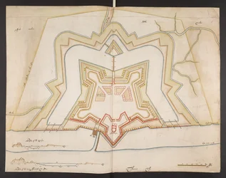Plan du fort de Tilbury