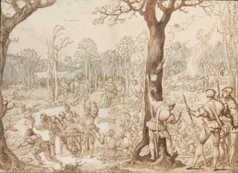 Partage du gibier, 1525-1535