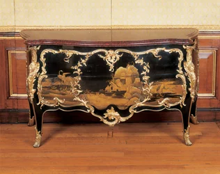 Commode, vers 1745