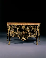 Commode, vers 1745