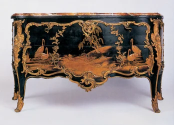Commode, vers 1745