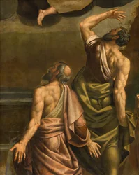 Abside, Retable de Bernardino Gatti dit Il Sojaro complété par Giovanni Battista Trotti dit IL Malosso, Assomption de la Vierge