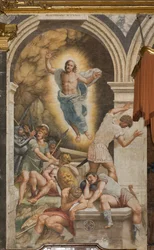 Contrefaçade, Bernardino Gatti, Résurrection 1529