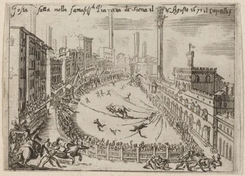 La Piazza, Sienne