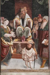 Détail du Martyre de Sainte Catherine