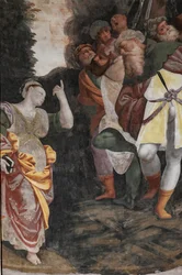 Détail du Martyre de Sainte Catherine