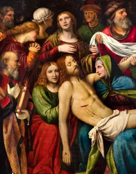 Milan, Église de San Giorgio al Palazzo, Bernardino Luini, Déposition