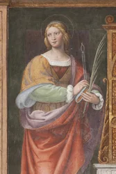 Sainte Apollonie, c.1522-25 (détail)