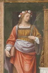 Sainte Rose (détail)