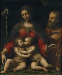 La Sainte Famille avec Jean le Baptiste