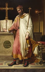 Portrait du roi wisigoth Chintila