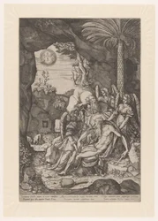 Saint Antoine découvre le corps de Saint Paul l