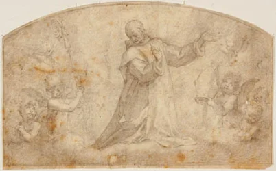 Saint Bruno entouré d