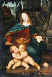 Madone et enfant avec le petit Saint Jean, vers 1496